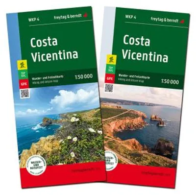 Produktbild von Costa Vicentina, Wanderkarte 1:50.000, freytag & berndt