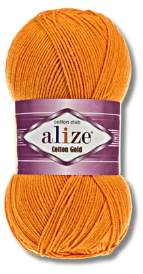 Immagine prodotto di Alize 1x 100 g Lana Cotone Gold, tinta unita, uncinetto, lavoro a maglia (83)