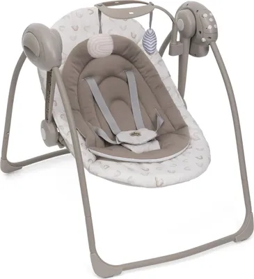 Produktbild von Chicco Babyschaukel Swing & Play mit 5 Schaukelgeschwindigkeiten und Spielleiste für Neugeborene