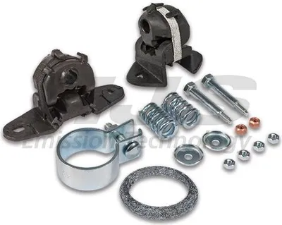 Produktbild von HJS 82 22 4831 Montagesatz Auspuffanlage Abgasanlage passend für PEUGEOT 207 (WA, WC)