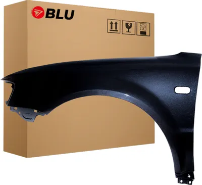 Produktbild von BLU Kotflügel Passend für Volkswagen Passat B5 LC9Z Links Schwarz BlackMagic | 1996-2000 | Vorderseite Vorne | Lackiert | Einbaufertig