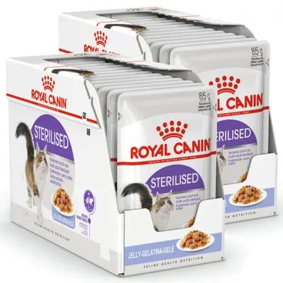 Zdjęcie produktu dla Royal Canin FHN Sterilised W Galaretce 24x85g Mokra Karma Dla Kotów Sterylizowanych