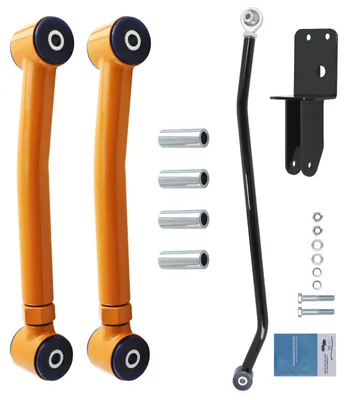 Obrázok produktu pre Nastaviteľná sada predných spodných priečnych ramien + predná stabilizátor pre Jeep XJ