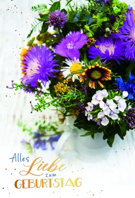 Produktbild von Geburtstag - Glückwunschkarten im Format 11,5 x 17 cm