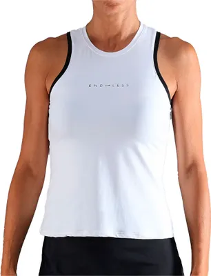 Immagine prodotto di Canotta senza maniche Endless Essential, colore bianco, taglia L, per donna