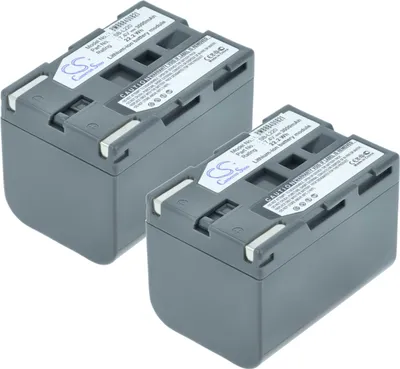 Produktbild von vhbw 2x Akku Ersatz für Samsung SB-L70R, SB-L70A, SB-L70, SB-LS70AB, SB-L220, SB-L110 für Kamera (3000 mAh, 7,4 V, Li-Ion)