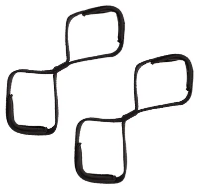 Produktbild von Figur-Straps 8-förmig mit gepolstertem Handgelenkschutz für Kreuzheben, Protektor 12x5 cm, Paar