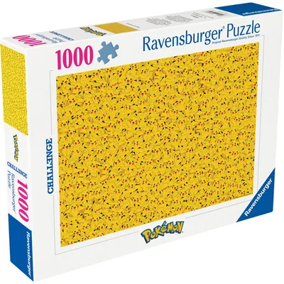 Produktbild von Pokémon Challenge Puzzle Pikachu (1000 Teile)
