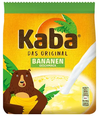 Image de Kaba l'original boisson en poudre sorte banane recharge 400g
