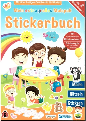 Obrázok produktu pre Stickerspaßbuch - Meine Welt im Kindergarten