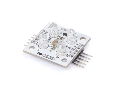 Produktbild von Whadda Farbsensor, TCS3200, Modul, 2,7-5,5 VDC, weiß