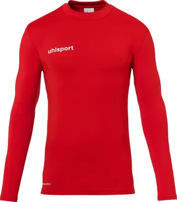Immagine prodotto di uhlsport Reaction set portiere (maglia + baselayer + pantaloncini + calzini) bambino 152 - rosso/nero 128