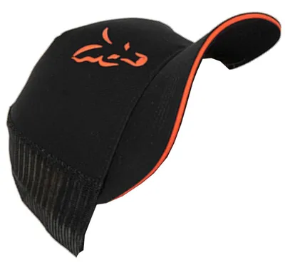 Produktbild von Fox Collection Trucker Cap Black & Orange - Angelcap