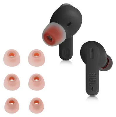 Produktbild von kwmobile 6x Polster kompatibel mit JBL Tune 230 NC TWS / T230NC - 3 Größen - Silikon Ohrstöpsel In-Ear Kopfhörer