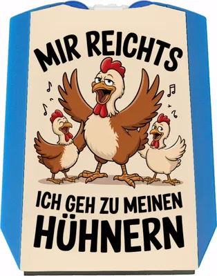 Produktbild von Cartoon-Hühner - Zu meinen Hühnern Parkscheibe