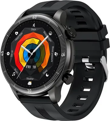 Image de Smartwatch Hoco 1,46" TFT IP67 avec fonction d'appel Y31 noir