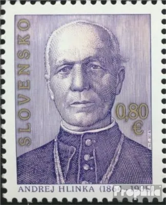 Produktbild von Briefmarken Slowakei 2014 Mi 743 (kompl.Ausg.) postfrisch Andrej Hlinka