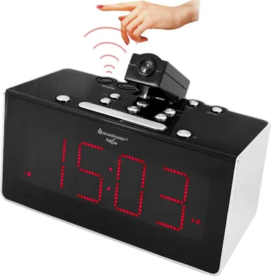 Produktbild von Soundmaster FUR6005 Radiowecker mit Funkuhr & Uhrzeitprojektion