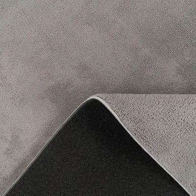 Produktbild von Moderner Wohnzimmer Teppich Kurzflor Waschbar Weich Felloptik Anti-Rutsch Grösse 80x150 cm