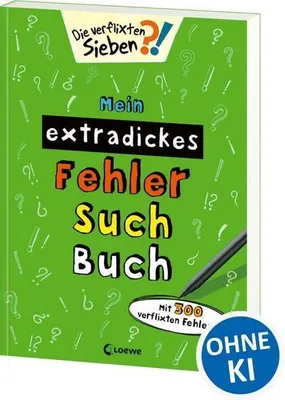 Immagine prodotto di Mein extradickes Fehler-Such-Buch (grün)