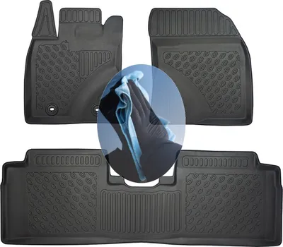 Produktbild von Z509673 TPE-Gummifußmatten kompatibel mit  Toyota Avensis Combi Edition-S 3 T27 Wagon Kombi 5-türer 2008-2018