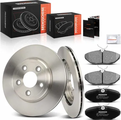 Image de Frankberg 2x disques de frein 4x plaquettes de frein essieu arrière pour Jaguar S-Type X200 XJ X350 X358