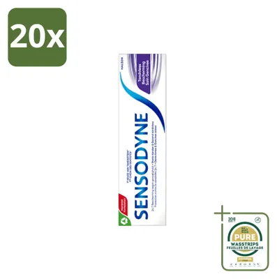 Productafbeelding van 20 x Sensodyne Tandpasta voor tandvleesbescherming - 75 ml - Voorraadverpakking - 20 stuks