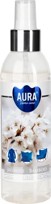 Zdjęcie produktu dla Mgiełka zapachowa do tekstyliów BISPOL Aura 185ml JAŚMIN - BAMBUS