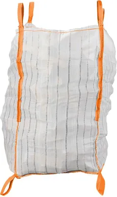 Produktbild von 10x Großer Rundholzsack|Holzbag 100x100x150cm für Holzlagerung| Belüftetes PP-Gewebe | 10er-Pack
