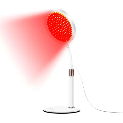 Produktbild von 3-in-1 Rotlichtlampe, 660/850/940 nm, 100 LEDs, Timer und 10 Helligkeitsstufen, Höhenverstellbar