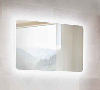 Produktbild von Badezimmer Spiegel FERMO inklusive LED- Beleuchtung