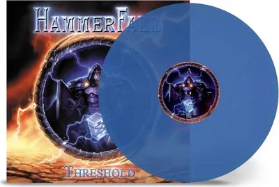 Produktbild von HammerFall: HammerFall: Threshold (Transparent Blue Vinyl) - Warner Music  - (LP / T)