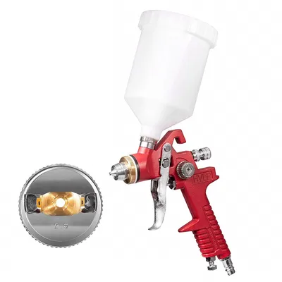 Produktbild von Benbow Lackierpistole Classic 094, Set 3-tlg., HVLP, 2,5mm Düse im Set, Behälter 600ml, 3-4 bar Druck