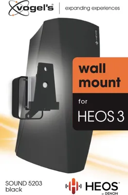 Immagine prodotto di Supporto a parete VOGELS per Denon HEOS 3 (73202474)