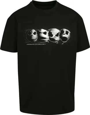 Produktbild von The Nightmare Before Christmas Oversize T-Shirt Herren Jack - Glitch schwarz XL