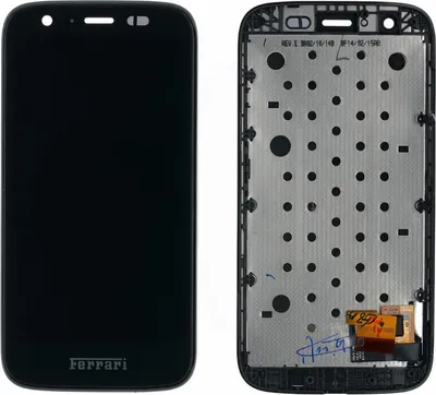 Produktbild von Display für Motorola Moto G (XT1032) Ferrari Displayglas Touchscreen Bildschirm