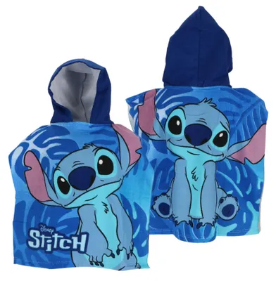 Produktbild von Lilo & Stitch Mikrofaser Poncho für Kinder – 100x55 cm OneSize