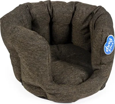 Produktbild von Duvo+ Hundebett oval king braun, Maße: 50 x 45 x 27 cm