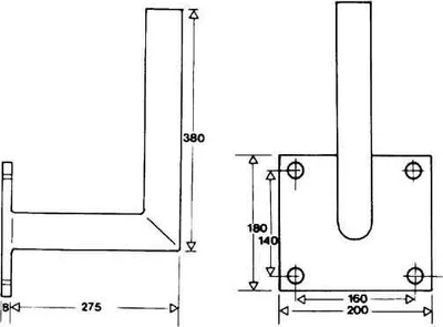 Image de TRIAX Support mural pour FESAT 778U/840/850 MHR60