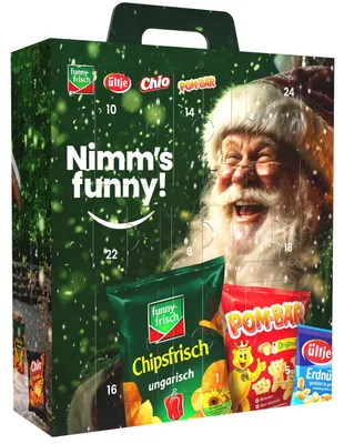 Produktbild von Intersnack funny-frisch Adventskalender