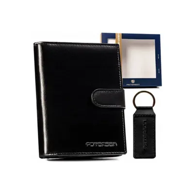 Produktbild von Peterson Portemonnaie-Set mit Schlüsselanhänger Ermemirus schwarz One size