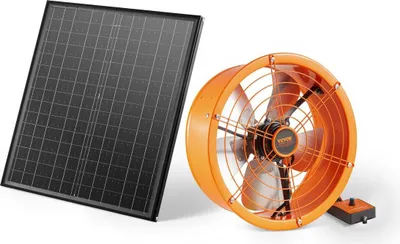 Zdjęcie produktu dla 14-calowy wentylator dachowy 1300 CFM Wentylator poddasza z regulowanym termostatem