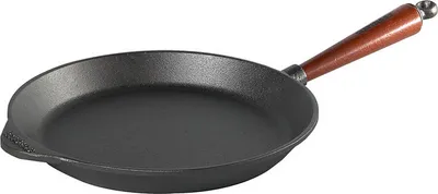 Zdjęcie produktu dla Skeppshult - Patelnia do smażenia okrągła 28cm drewniana rączka