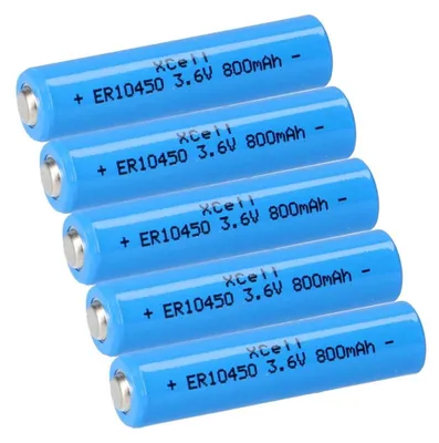 Obrázok produktu pre 5x lítiová 3,6V batéria XCell ER10450 AAA - článok