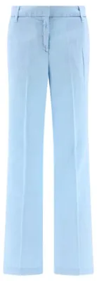 Imagen del producto de Pantalón de lino azul claro para mujer, marca Jacob Cohën, talla 44