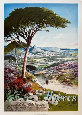 Productafbeelding van HYERES - D'ALESI - Poster/Affiche, 50x70 cm