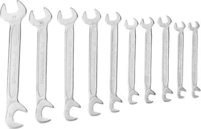 Image de Jeu de petites clés à fourche double Stahlwille, 10 pièces
