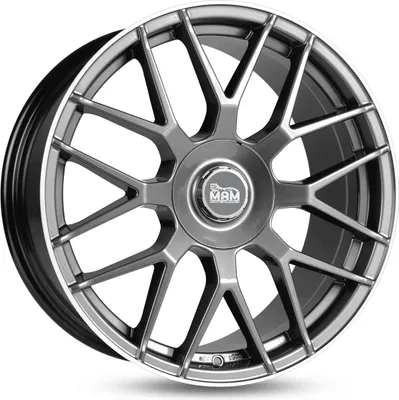 Produktbild von 19 Zoll MAM GT1 5x112 ET30 Alufelgen PALLADIUM LIP POLISH