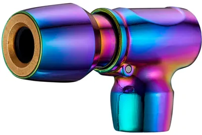 Produktbild von Supacaz CO2 Kartuschenpumpenadapter Quikfix, Oil Slick