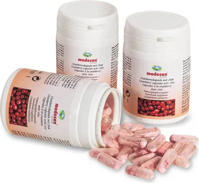 Produktbild von Cranberry Kapseln mit Zink, 60 Stück